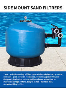 Procedimiento de Retrolavado, Método de Limpieza del Filtro de Arena, Especificaciones de Llenado de Arena de Cuarzo, <span class=keywords><strong>Precio</strong></span> del Filtro de Arena de Fibra de Vidrio Comercial para Piscinas - Product Image 4