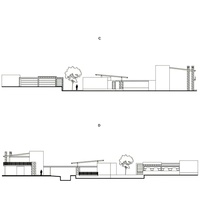 Diseño de Plano de Planta de Villa en Bosque Natural Moderno, Renderizado 3D, Soporte Profundo