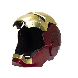Máscara de <span class=keywords><strong>Iron</strong></span> <span class=keywords><strong>Man</strong></span> MK5, la Más Vendida, para Niños y Adultos, Disfraz de Superhéroe, Regalo de Navidad, Poliéster, Unisex - Product Image 1