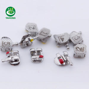 Set de 50 supports orthodontiques dentaires, mini 022, accessoires pour appareil orthodontique, avec crochet, 345 - Product Image 6