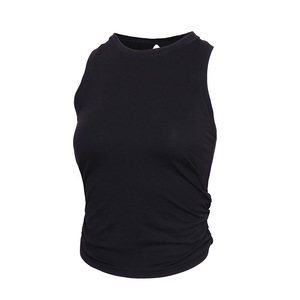 Top da <span class=keywords><strong>donna</strong></span> per allenamento in canotta abbigliamento sportivo per <span class=keywords><strong>donna</strong></span> t-Shirt da palestra Open Back Yoga Top Sport camicette <span class=keywords><strong>donna</strong></span> <span class=keywords><strong>Fitness</strong></span> <span class=keywords><strong>maglia</strong></span> femminile - Product Image 6