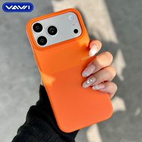 Étui de téléphone magnétique personnalisé VAWI B437 avec logo, design antidérapant et antichoc en PC pour iPhone 13 14 15 16 17 Pro Max et Samsung S26 Ultra