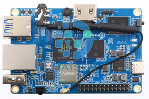 Haisen Pi 3 LTS 2GB RAM 8GB EMMC Flash DDR3 Mini PC WiFi + BT5.0 papan tunggal komputer asli baru - Product Image 2