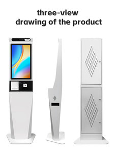 เครื่อง POS ระบบแอนดรอยด์พร้อมหน้าจอสัมผัสสีขาวแบบเอียงสำหรับตู้บริการตนเองภายในอาคาร พร้อมฟังก์ชันการสแกนและการพิมพ์ - Product Image 5
