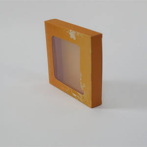 Bolsas de papel con ventana, regalo de regalo, bolsa de recuerdo de fiesta con mango troquelado y cubierta abatible de gancho y bucle, Dulces, galletas, cosméticos, Chocolate - Product Image 6