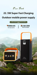 พาวเวอร์แบงค์ใหญ่ PD22.5W 50000 60000mAh 50000MAH 80000mAh ชาร์จเร็ว90000mAh - Product Image 5