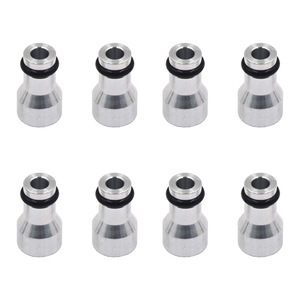 Manchon adaptateur d'injecteur de carburant en alliage d'aluminium, paquet de 8, pour collecteur d'admission LS1 LS6 Toyota FAW JP 551371 - Product Image 2