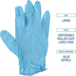Boardwalk Disposable Safety Gloves 395LBXA Model Premium Quality for Maximum Protection - Product Image 5