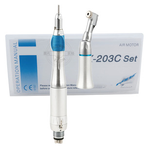 Pana Max EX-203 tốc độ thấp tay khoan tuabin Kit/Nha Khoa tay khoan Bộ dụng cụ 2 miếng LED push button tốc độ cao & 1 mảnh Thêm Rotor - Product Image 5