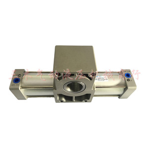Cylindre rotatif QGK100 avec engrenage et crémaillère, actionneur pneumatique à rotation de 90, 180 et 360 degrés - Product Image 1
