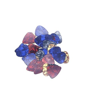 Mixed Color Guitar Picks 0.45mm Thickness Celluloid Pick For Electric Acoustic Guitar 20 50 Pieces Per Sheet Practical - Product Image 2