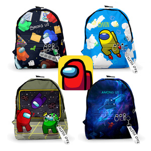 Inteligente personalizar el producto juego compañera entre nosotros <span class=keywords><strong>mochila</strong></span> mujeres <span class=keywords><strong>mochila</strong></span> <span class=keywords><strong>de</strong></span> bolsa - Product Image 3