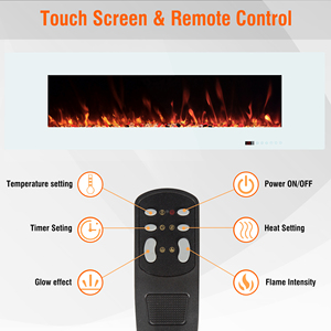 Luxstar-calentadores eléctricos de alta calidad para el hogar, chimenea eléctrica de 84 pulgadas con simulación de <span class=keywords><strong>llama</strong></span>, fabricante en venta - Product Image 5
