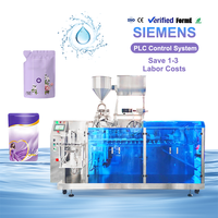 Machine d'emballage liquide entièrement automatique pour sachets souples, machine de remplissage et de scellage Doypack pour détergent