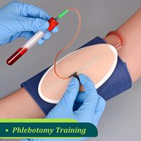 Kit d'entraînement à l'insertion intraveineuse pour étudiants en soins infirmiers, kit de démarrage IV pour infirmières, kit de ponction veineuse pour la formation aux injections