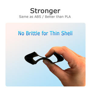 Lot de 5kg 3mm 1kg Petg Filament imprimante 3d étanches à la chaleur, orange et violet brillant, OEM - Product Image 4