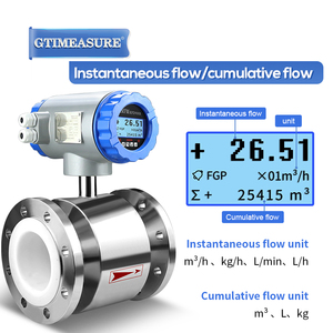 Đồng hồ đo lưu lượng nước modbus Đồng hồ đo lưu lượng nước sữa SS 304 316 nước điện từ nước thải nước thải dung dịch muối - Product Image 4