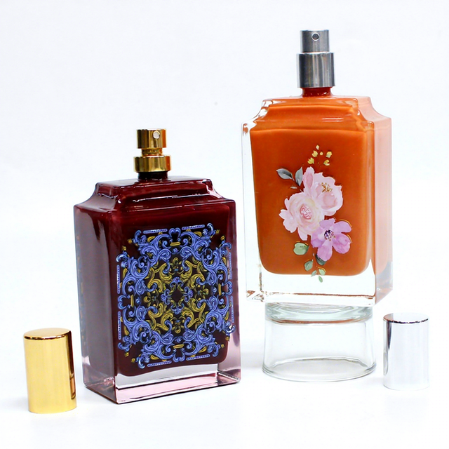 Wholesale Classic Thick Bottom Perfume Bottle Clear Empty Glass Perfume Container 15ml 50ml 100ml with Sprayer