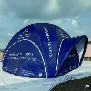 Tenda con Design gonfiabile 10x10 con Display a cupola d'aria per grandi feste tende gonfiabili per eventi