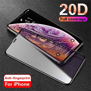 ฟิล์มกันรอยแบบเต็มจอ 20D กระจกนิรภัย สำหรับ <span class=keywords><strong>iPhone</strong></span> 17 Pro <span class=keywords><strong>Max</strong></span> 16 15 14 13 Plus XR <span class=keywords><strong>XS</strong></span> Samsung S24 FE A06 A16 A17 - Product Image 2