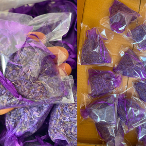 Bouquet de fleurs de lavande séchées naturelles 5g 10g Sachet d'aromathérapie Pot-pourri pour tiroir, placard, voiture, parfum d'intérieur - Product Image 5