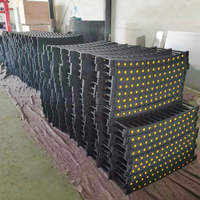 Chaîne porte-câbles flexible en plastique, chemin de câbles flexible, chaîne de protection de câbles