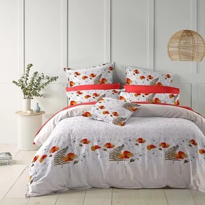 Juego de Sábanas con Estampado de Plantas de 4 Piezas, Estilo de Lujo Ligero, Material de Poliéster/Algodón, Buena Calidad, Gran Venta en África - Product Image 3