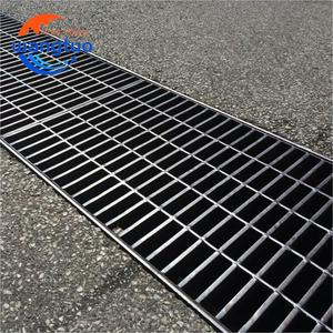 Matériaux de construction Caillebotis à barres galvanisés Couverture de drain de sol Passerelles industrielles Caillebotis à barres en acier/caillebotis à spécifications diverses - Product Image 5