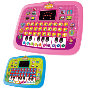 Tablette Éducative Bilingue Lumineuse pour Enfants, <span class=keywords><strong>Ordinateur</strong></span> Portable d'Apprentissage en Plastique, Jouet Éducatif Précoce pour Bébé - Product Image 3