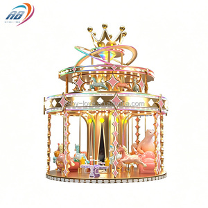 Atracción de Feria: Carrusel de Caballos Personalizado para Exteriores, Equipo de <span class=keywords><strong>Parque</strong></span> de Atracciones para Niños, Carrusel en Venta - Product Image 6