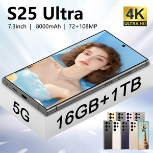 Hot Bán Siêu S25 7.3 Inch Hiển Thị Đầy Đủ 12GB + 512GB <span class=keywords><strong>Android</strong></span> 14 Toàn Cầu Phiên Bản Thông Minh Điện Thoại Di Động 65W Sạc Nhanh - Product Image 4