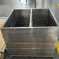 Fabricación por Contrato de Estructuras de Acero de Alta Resistencia, Corte Láser CNC, Plegado y Soldadura, Espesor de 5-15 mm, Recubrimiento en Polvo