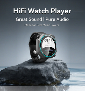Lecteur Hi-Fi portable pour poignet avec décodage sans perte en format complet, jusqu'à 1 To extensible, Bluetooth LDAC - Product Image 1