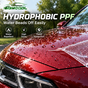 HIGHCOOL Rollo de Película Protectora de Pintura para Automóviles de TPU Transparente Brillante de 1.52*15m para Distribuidores Automotrices - Product Image 1
