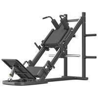 Machine de musculation commerciale 45 degrés pour presse à jambes et hack squat – Équipement de fitness pour l'entraînement des membres inférieurs en salle de sport