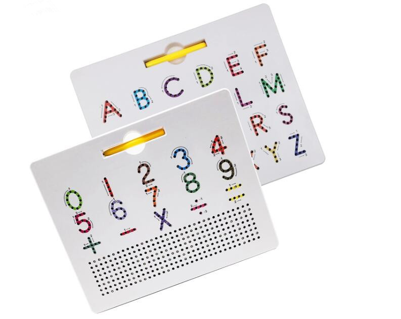 Uppercase letters & numbers