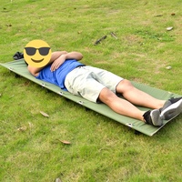 Lit de camping portable ultraléger pliable et réglable pour l'extérieur