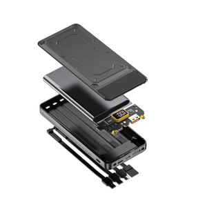 Batería Externa de 20000mAh en Oferta, Cargador Portátil de Carga Rápida de 22.5W con Cables, Fuente de Alimentación de Emergencia para Teléfono - Product Image 4