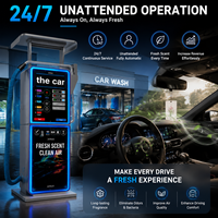 Machine de parfumage automobile en libre-service personnalisée avec système de paiement intelligent par QR code et carte pour entreprises de lavage de voitures
