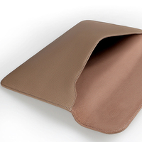 Housse pour ordinateur portable en cuir Nappa souple, adaptée aux iPad 14 pouces, ordinateur portable fin