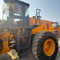 Chargeuse sur pneus Lonking CDM855NE à faible nombre d'heures de fonctionnement, machines minières Lonking CDM853, CDM856, CDM860