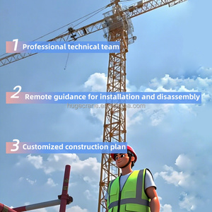 Chất lượng cao topkit xây dựng cần cẩu tháp chuyên nghiệp 12 tấn tiêu chuẩn Trung Quốc tháp cần cẩu - Product Image 5