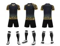 Camisetas de Fútbol Americano Transpirables al por Mayor, Conjunto de Entrenamiento de Fútbol, Camisetas de Manga Corta de Secado Rápido, Pantalones Cortos Deportivos para Hombre