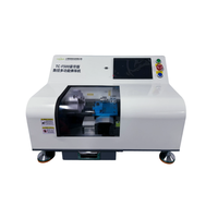Machine à perles bouddhistes entièrement automatique TC-F500 avec couvercle anti-poussière coulissant pour le travail des perles en os et en bois