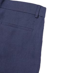 Shorts Bermuda en Lin Léger Plissé Coupe Droite pour Homme – Décontracté et Uni pour l'Été - Product Image 4