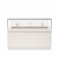 Luxuriöser Maßgefertigter Schmuck-Ausstellungsschrank mit LED-Beleuchtung Umweltfreundliche Schmuckvitrine für Einzelhandel Einkaufszentren & Ausstellungsräume