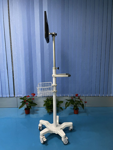 NBR-CT-13A Chiều cao có thể điều chỉnh máy tính bảng giỏ hàng phổ khung làm việc trạm phòng khám y tế chăm sóc sức khỏe cho <span class=keywords><strong>ipad</strong></span> máy tính bảng giỏ hàng - Product Image 3
