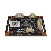 Carte de circuit imprimé de caméra CCTV 533P F37P, lumière chaude, vidéo ou infrarouge LED, firmware en option, 1080P Full HD, 2MP