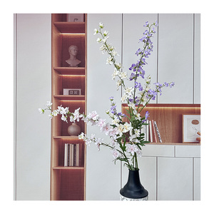 หญ้าเทียมรูปจรวด Larkspur หญ้าเทียมสำหรับฤดูใบไม้ผลิงานตกแต่งบ้านสำหรับ QYYM-343คริสมาสต์ - Product Image 2