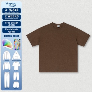 Produttori di Abbigliamento Personalizzato, Grossisti <span class=keywords><strong>Online</strong></span> di Vestiti su Misura, T-shirt da <span class=keywords><strong>Uomo</strong></span> in Cotone 100% Lavorato a Maglia, Casual, Stampato, Oversize - Product Image 1